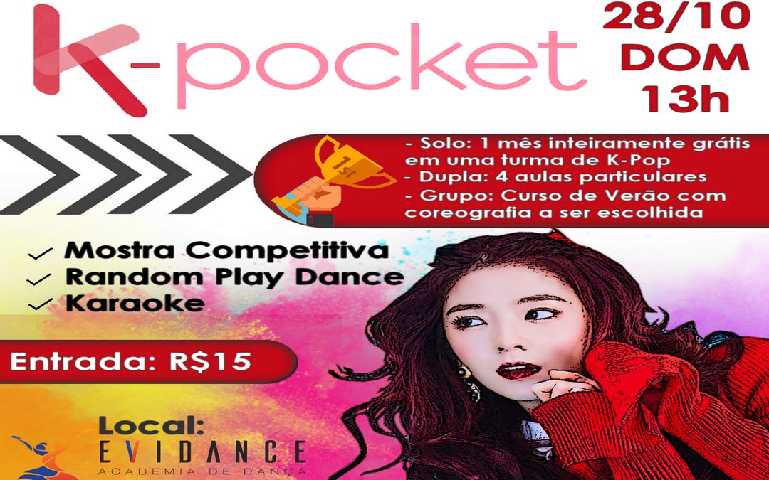 K-Pocket – O seu evento K-Pop aqui na Evidance